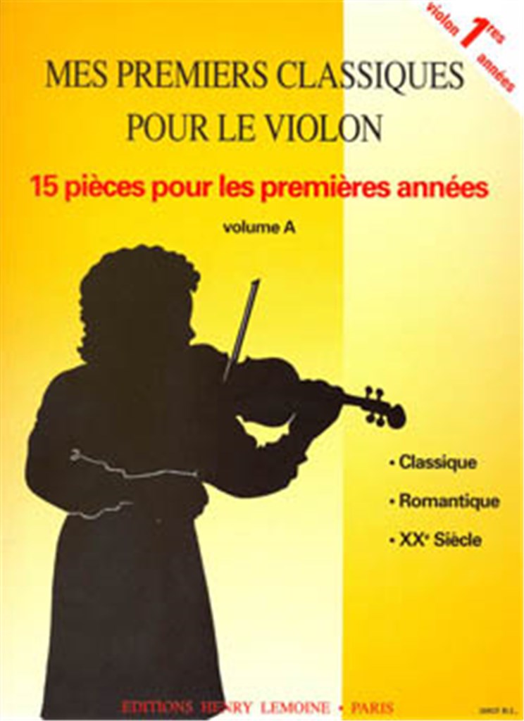 Mes Premiers Classiques Pour Le Violon