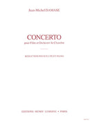 Concerto pour flûte et orchestre de chambre (Piano Reduction)