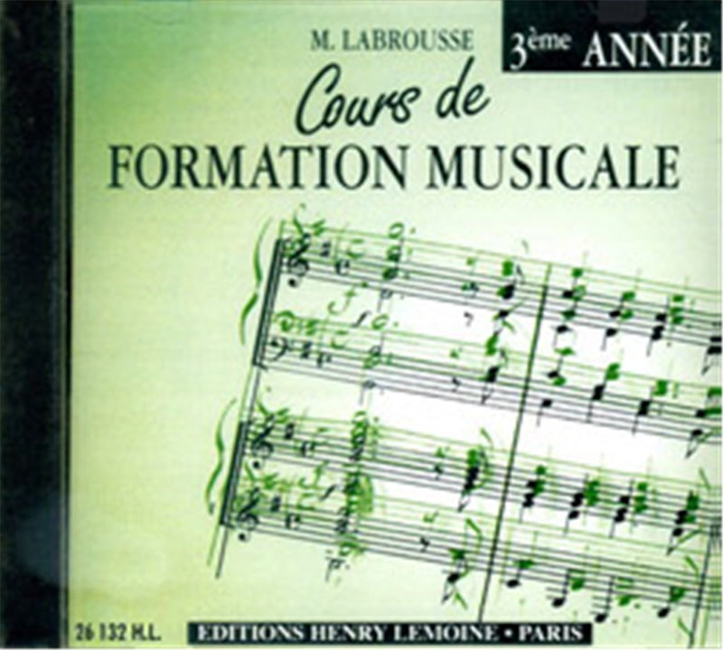 Cours de formation musicale, Vol. 3