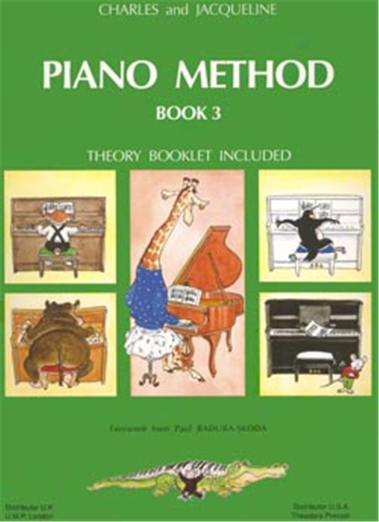 Piano method book 3