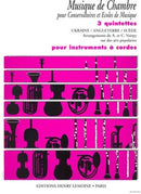 Trois Quintettes (String Quintet)