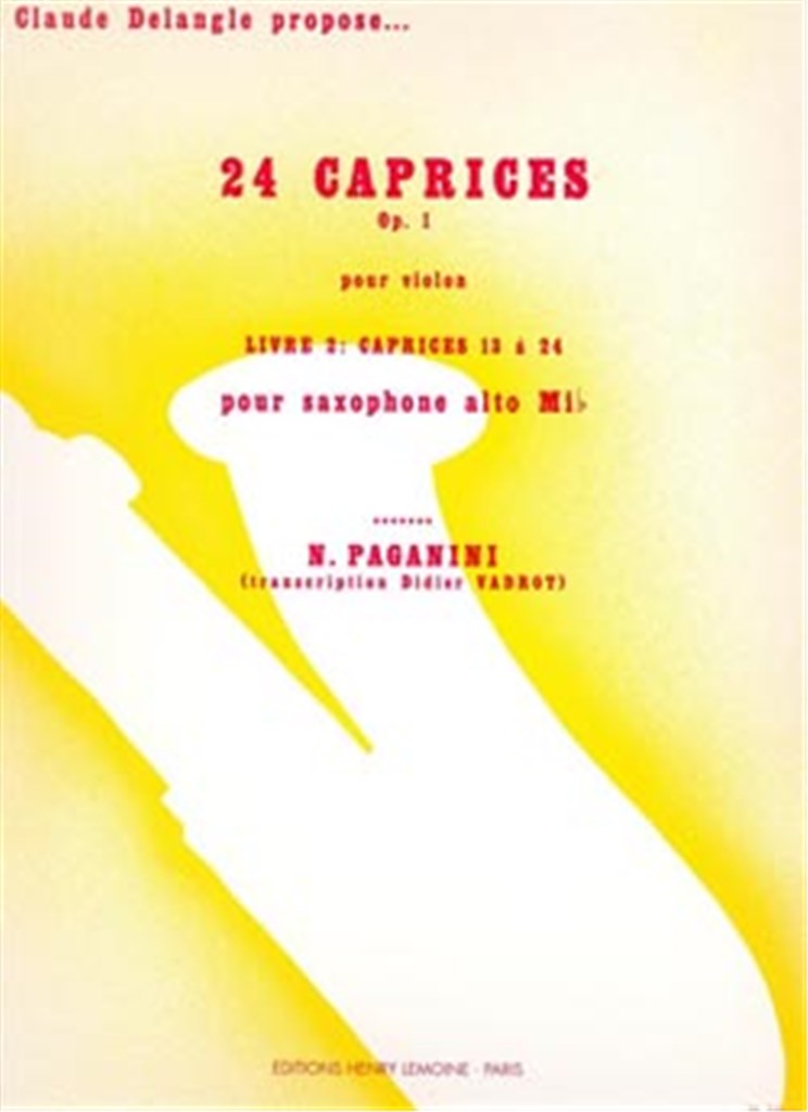 24 Caprices Op.1, Vol. 2