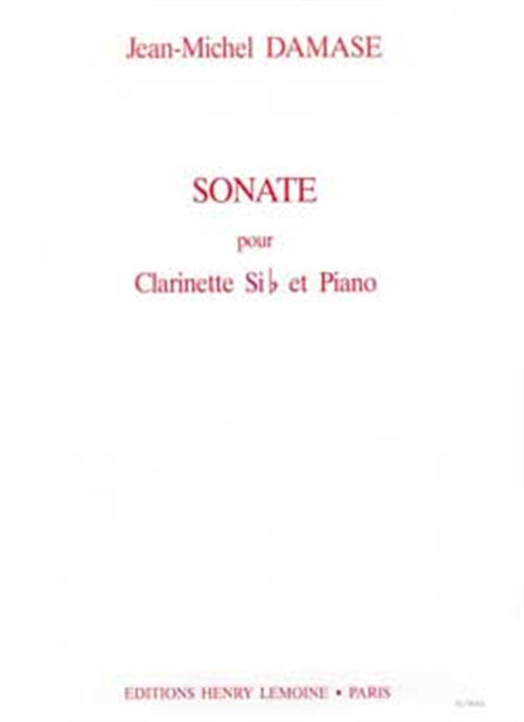 Sonate (Clarinet and Piano)