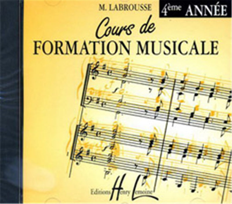 Cours de formation musicale, Vol. 4