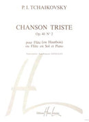 Chanson triste Op.40 n°2 (Flute or Oboe or Alto Flute and Piano)