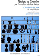 Deux Mélodies en trio (String Trio)