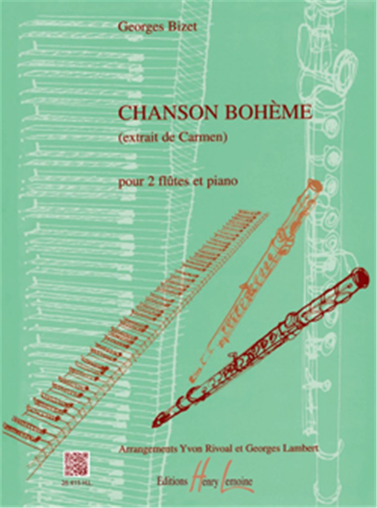 Chanson bohème (2 Flutes and Piano)