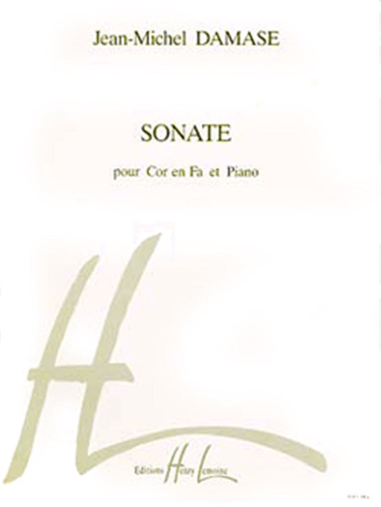 Sonate (Horn and Piano)
