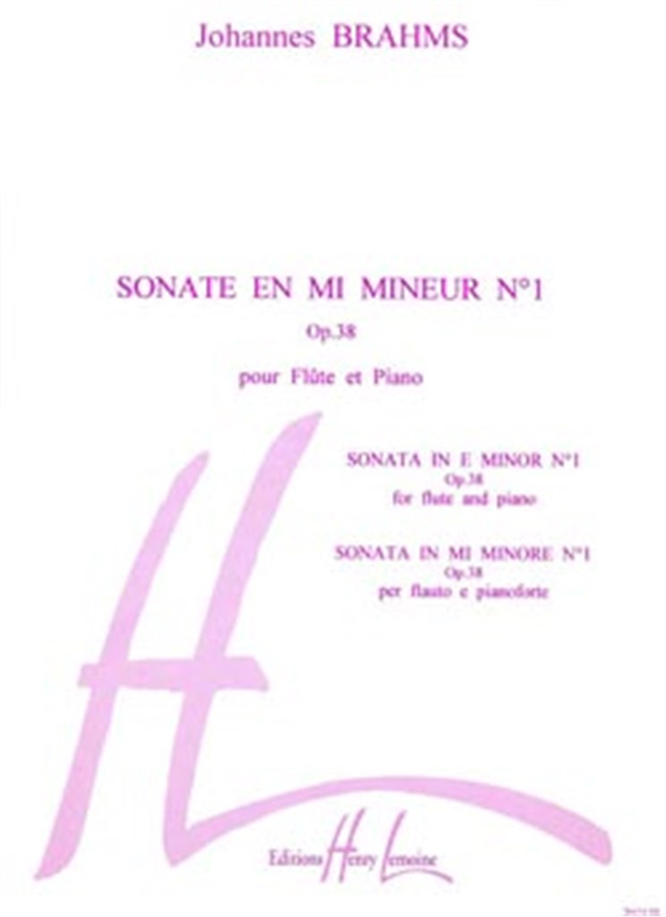 Sonate n°1 en mi min. Op.38