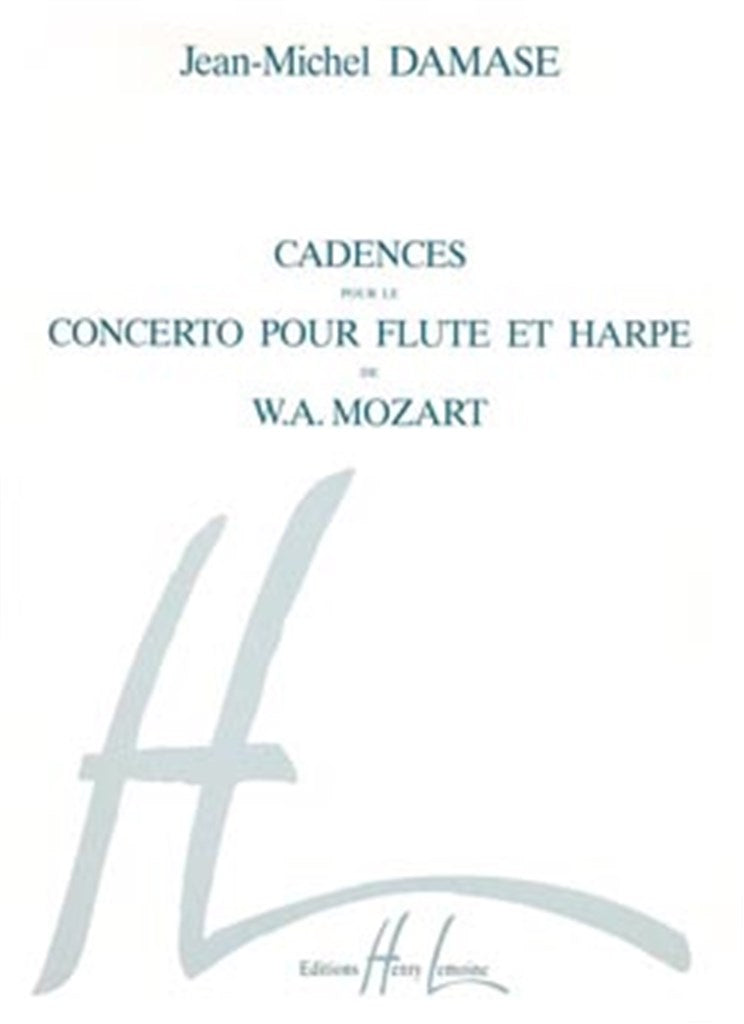 Cadences du Concerto pour flûte et harpe de Mozart
