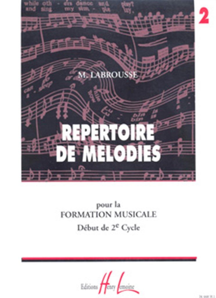 Répertoire de Mélodies, Vol. 2