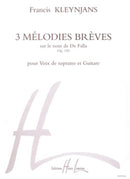 Trois Mélodies brèves