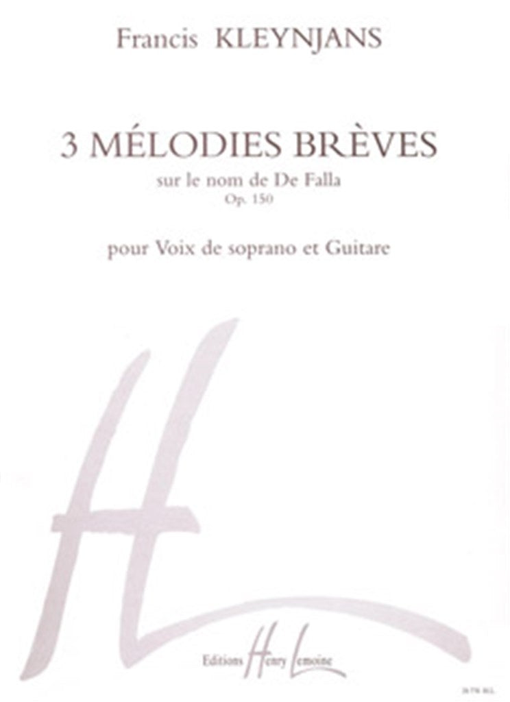 Trois Mélodies brèves