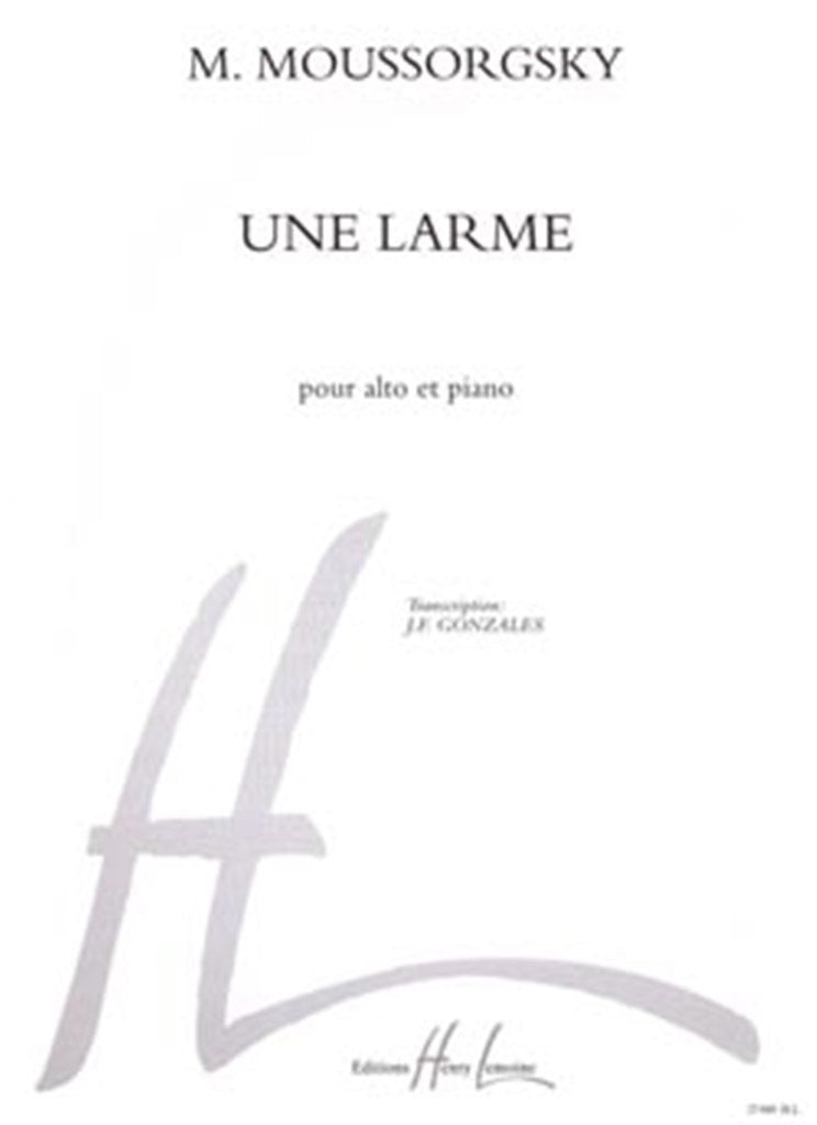 Une larme (Viola and Piano)