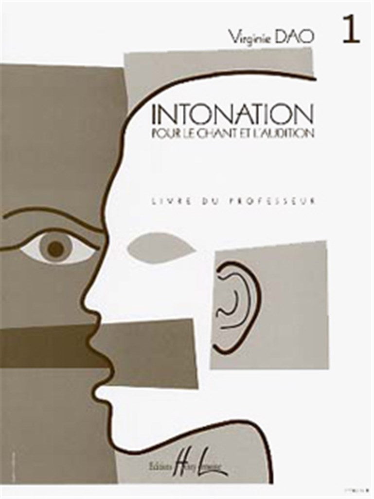 Intonation pour le chant et l'audition, Vol. 1 (Teacher's Book)