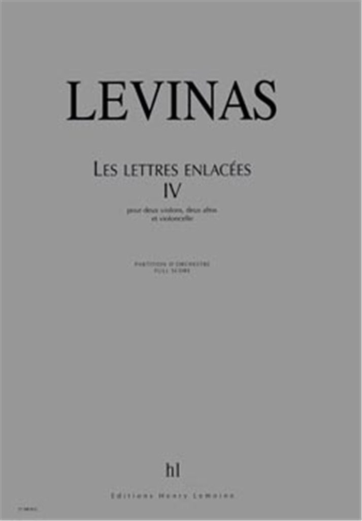 Lettres enlacées IV (Score Only)