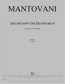 Das erschafft der Dichter nicht