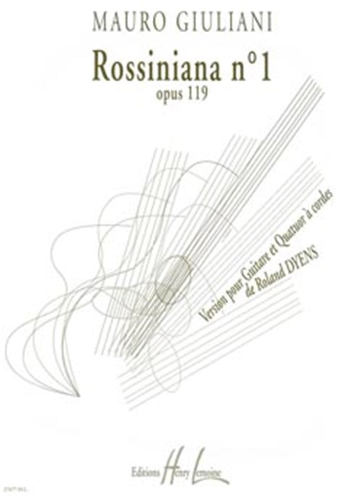 Rossiniana n°1 d'après Mauro Giuliani