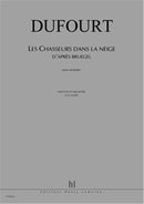 Les Chasseurs dans la neige d'après Bruegel