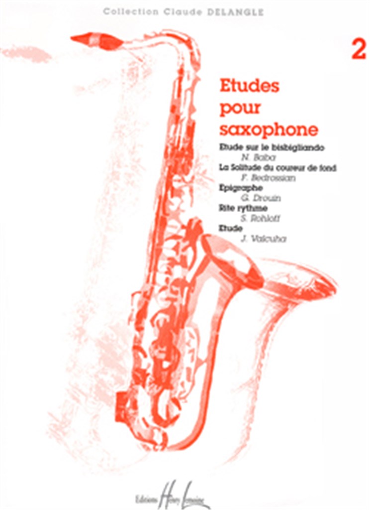 Etudes pour saxophone, Vol. 2