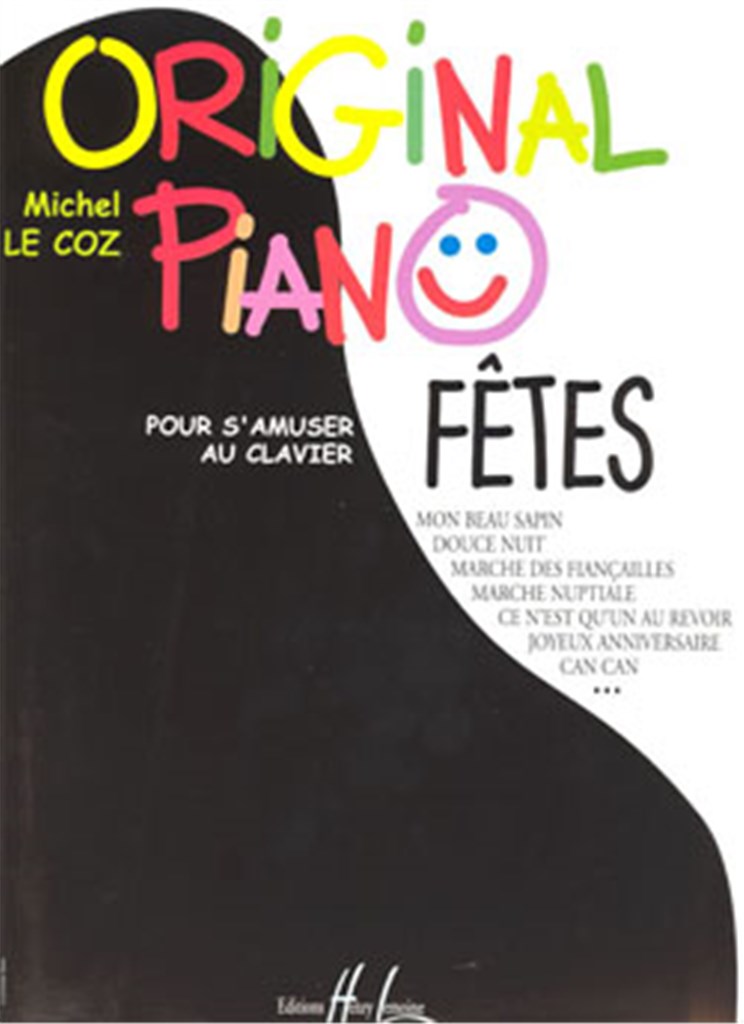 Original piano fêtes