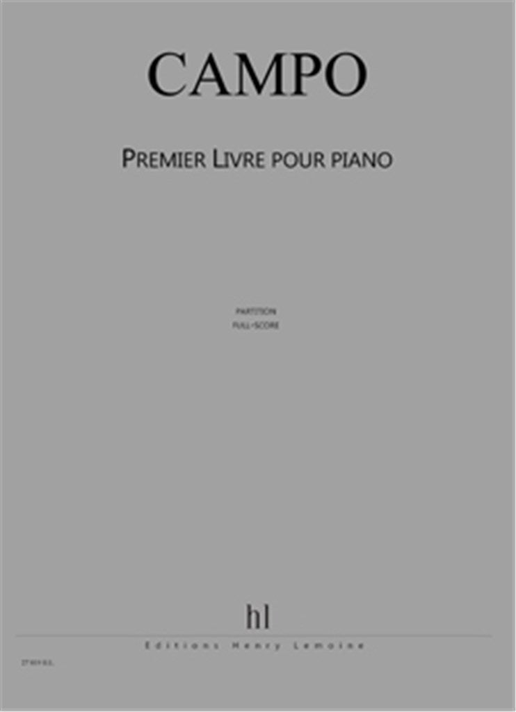 Premier Livre pour piano