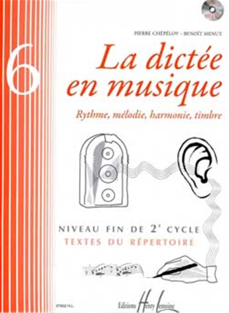 La dictée en musique, Vol. 6 - fin du 2eme cycle