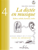 La dictée en musique, Vol. 4 - début du 2eme cycle