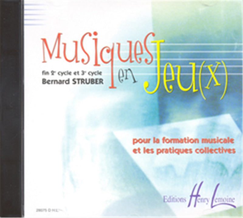 Musiques en jeu(x) (CD Only)