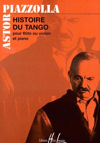 Histoire du Tango (flute or violin and piano)