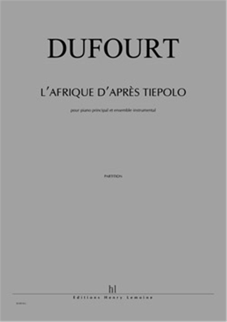 L'Afrique d'après Tiepolo