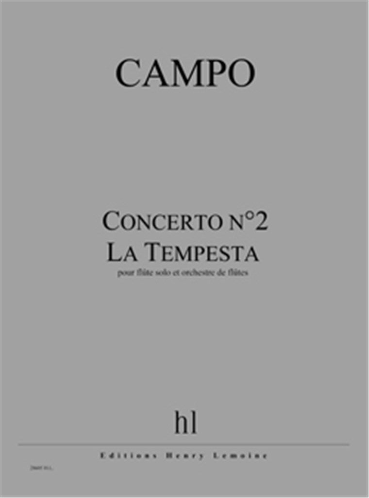 Concerto N°2 (Flute and Flute Ensemble)
