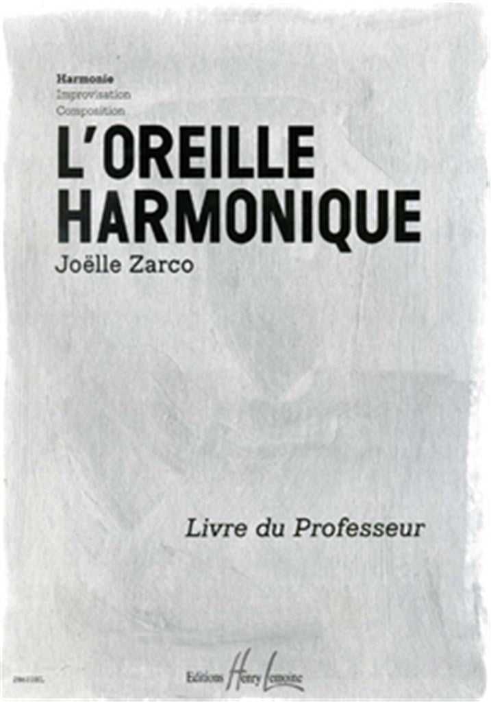 L'oreille harmonique, Vol. 1 Harmonie