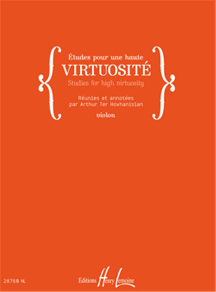 Etudes pour une haute virtuosité