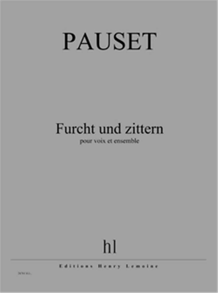 Furcht und zittern