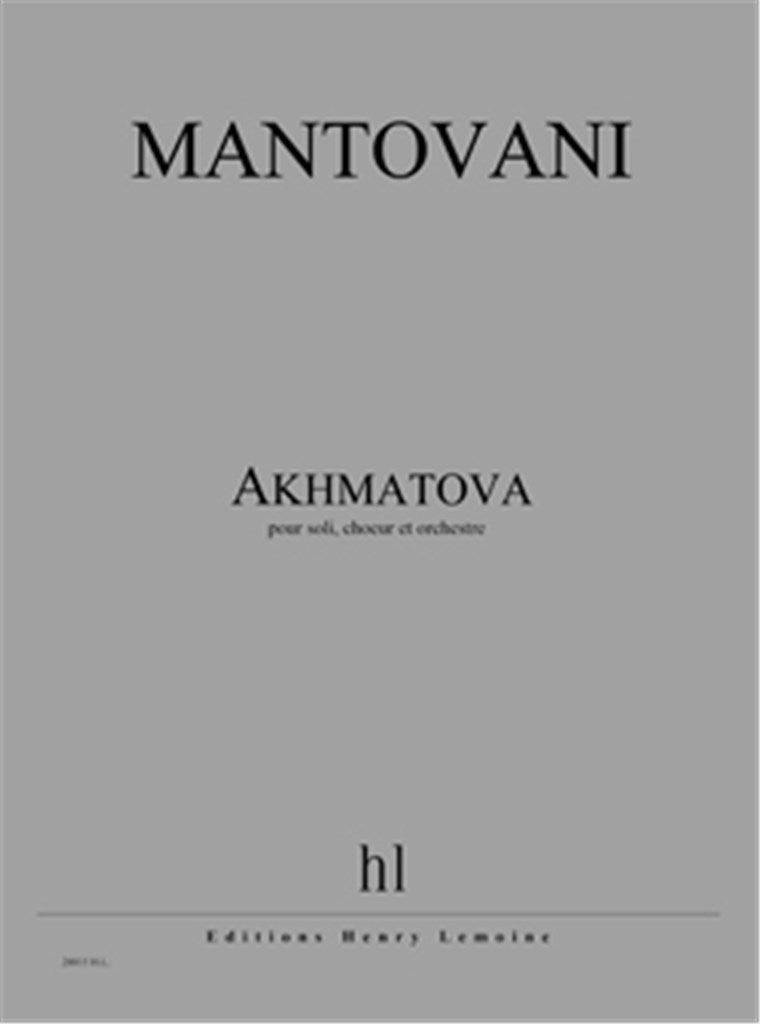 Akhmatova (Score Only)