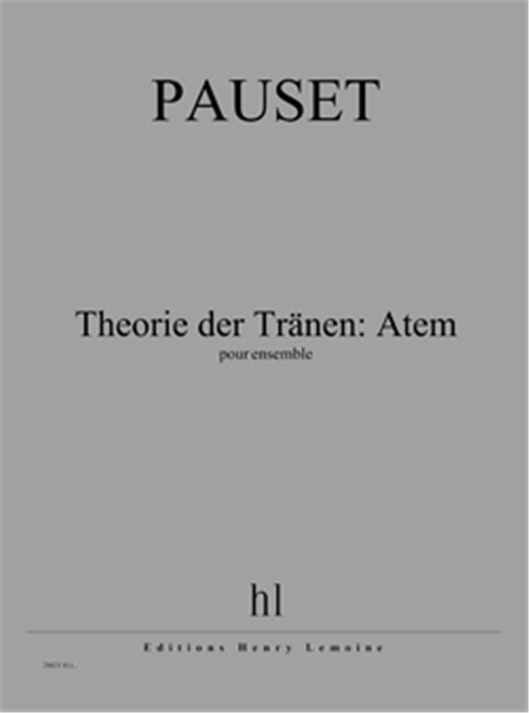 Theorie der Tränen: Atem