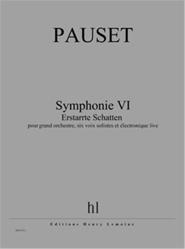 Symphonie VI - Erstarrte Schatten