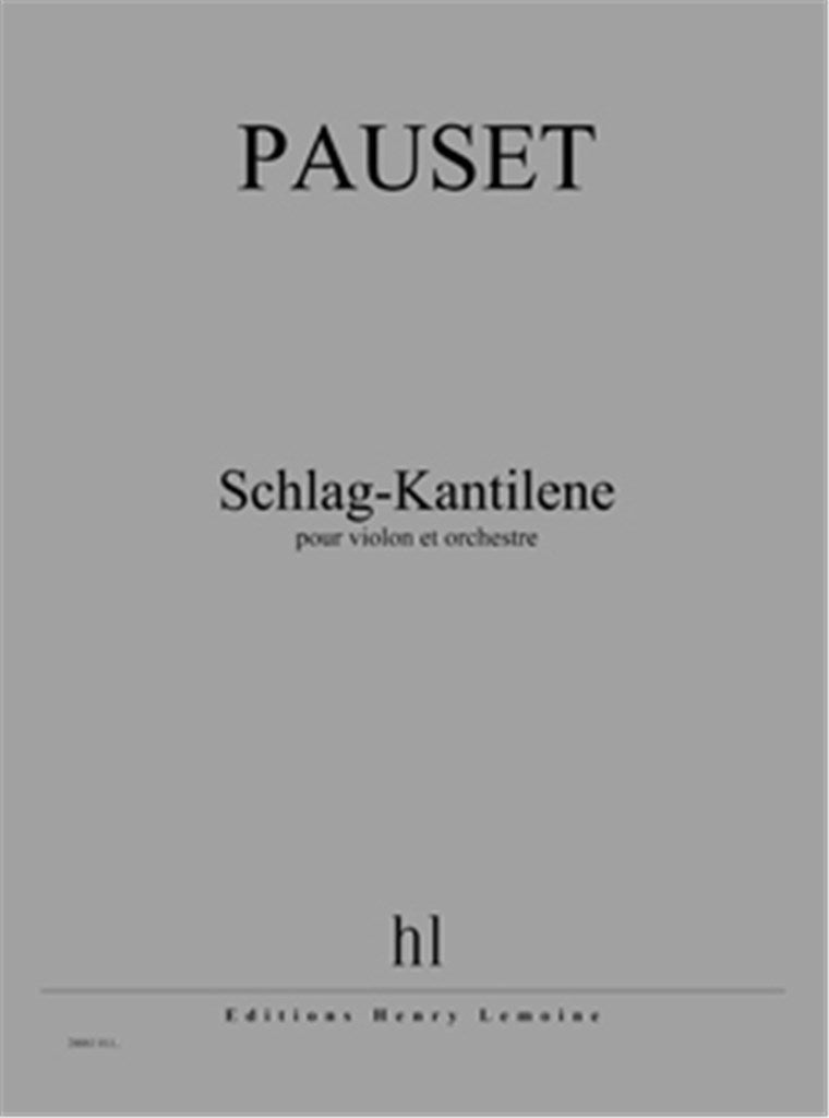 Schlag-Kantilene