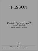 Cantate égale pays n°2 - God's Grandeur