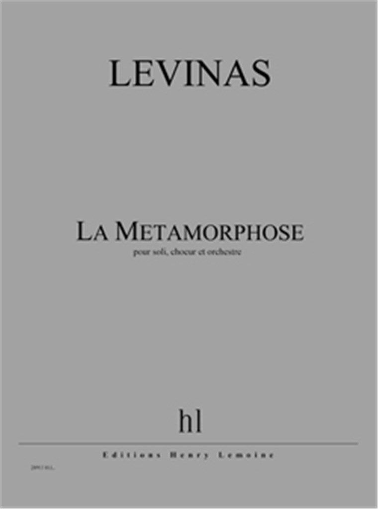 La Métamorphose (Score Only)