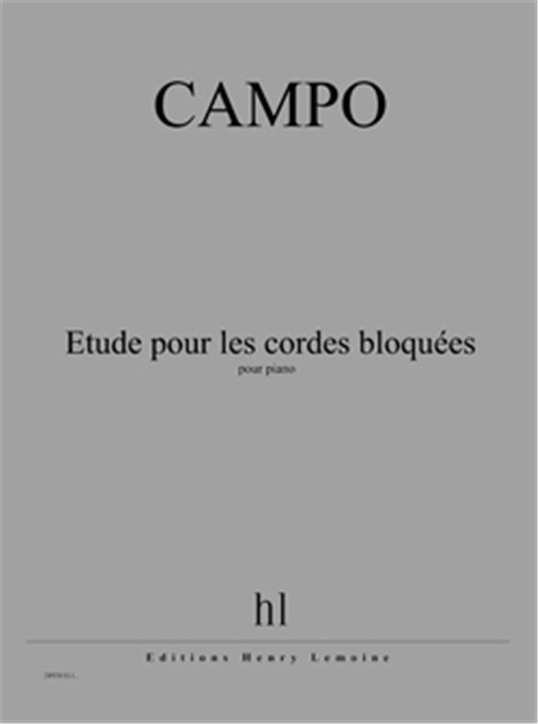 Etude pour les cordes bloquées