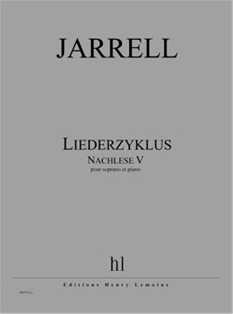 Liederzyklus - Nachlese V