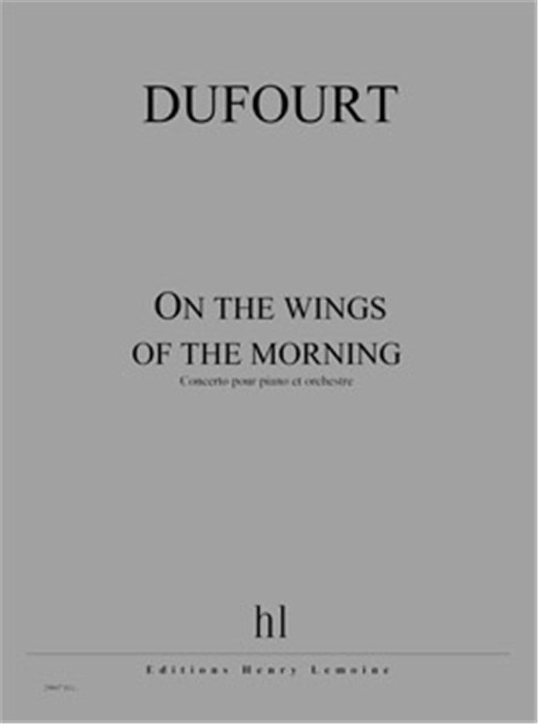 On the wings of the morning
