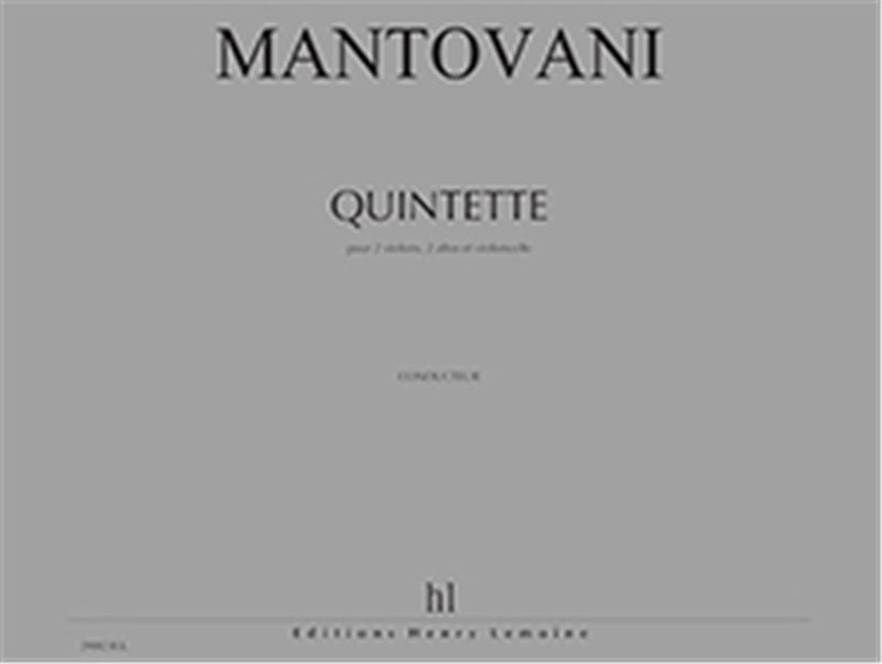 Quintette (Score Only)