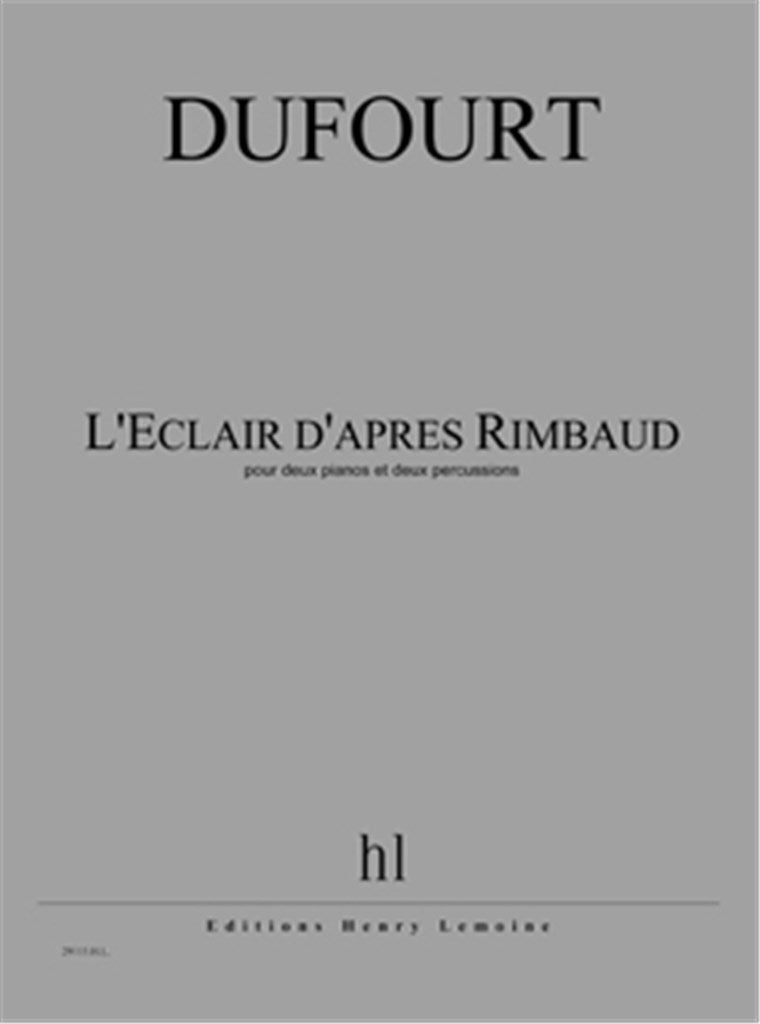 L'Eclair d'après Rimbaud