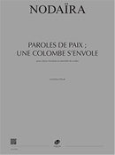 Paroles de paix -une colombe s'envole