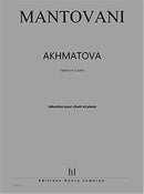 Akhmatova (Vocal Score)
