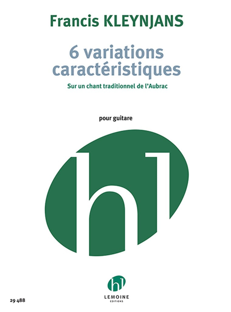 6 Variations Caracteristiques