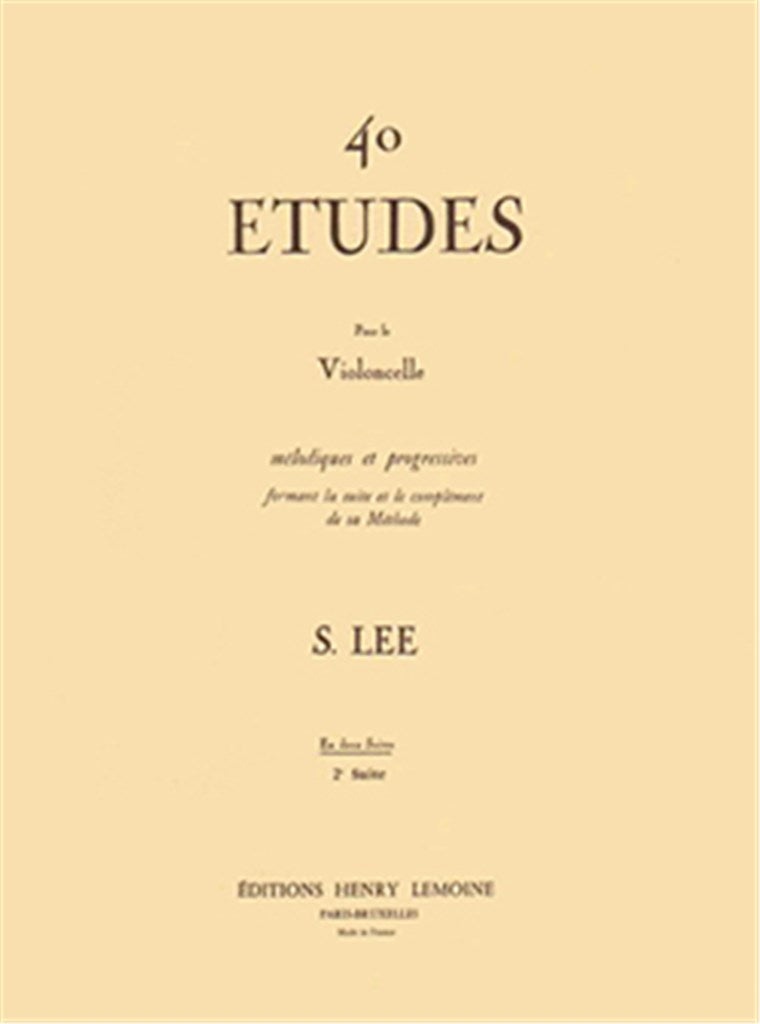 40 Etudes mélodiques Op.31, Vol. 2
